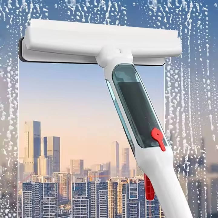 Long Handle Telescopic Window Cleaner | Effortlessly Functional Home Essential for Clean, Organised Living