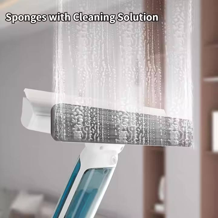 Long Handle Telescopic Window Cleaner | Effortlessly Functional Home Essential for Clean, Organised Living
