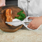 Heavy Duty Kitchen Shears | Multi-Purpose Kitchen Scissors for Meat, Poultry & Herbs