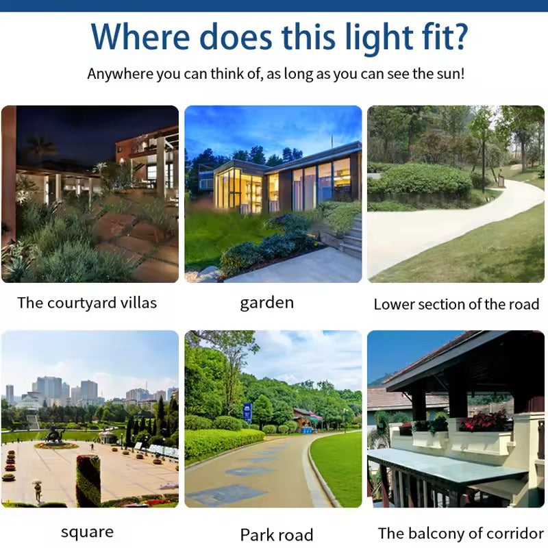 LED Outdoor Solar Light | Built for British Weather — Durable, Attractive Outdoor Design