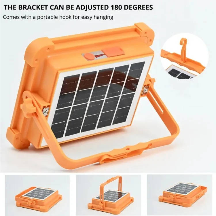Solar Portable Camping Lantern | Foldable Waterproof LED Camp Light for Outdoor Use