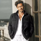 Men's Corduroy Casual Overshirt Jacket | Relaxed Fit Autumn & Winter Jacket for Men