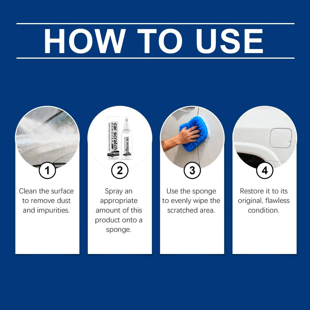 Car Scratch Remover Spray | Paint Repair Spray for Surface Scratches & Scuffs