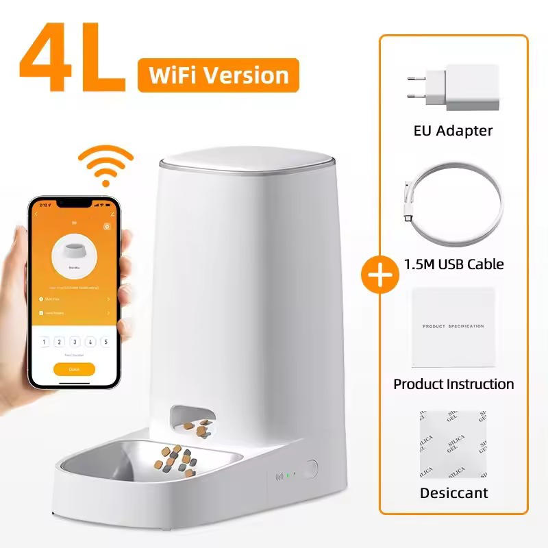 Automatic Cat Feeder | Premium Pet Care — Safe, Durable & Trusted by Pet Owners Everywhere