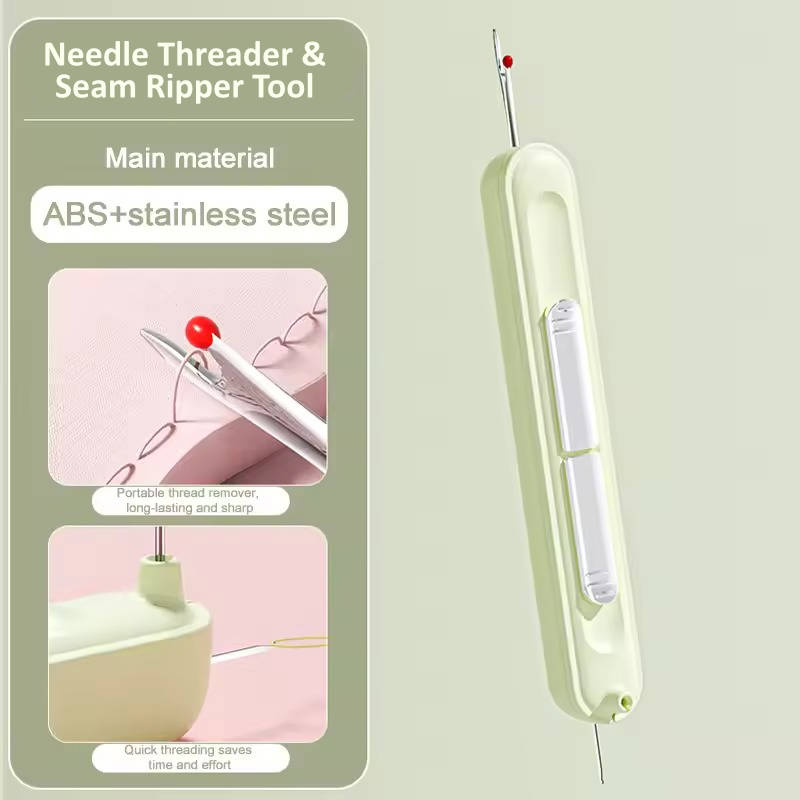 Needle Threader & Seam Ripper Tool | Premium Quality, Thoughtful Design — Built for Real Everyday Life