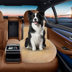 Car Dog Bed with Seat Protector | Waterproof Travel Dog Bed for Back Seat