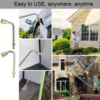 4000 PSI Telescoping High Pressure Power Washer Extension Wands For Gutter & Roof Drainage & Walls Cleaning | Stylish Home Essential That Transforms & Elevates Your Living Space