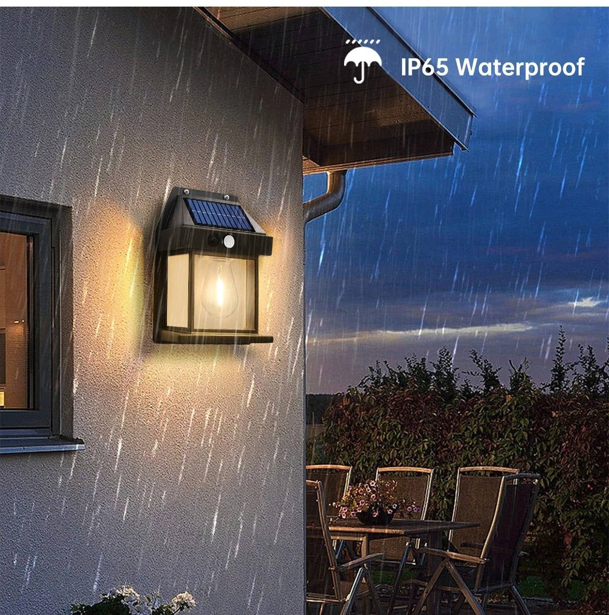 2 Set Solar Wall Lamp Outdoor | Hardy, Weather-Resistant & Beautifully Designed for Your Outdoor Space