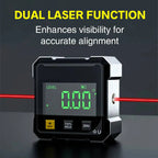 Digital Angle Gauge with Laser