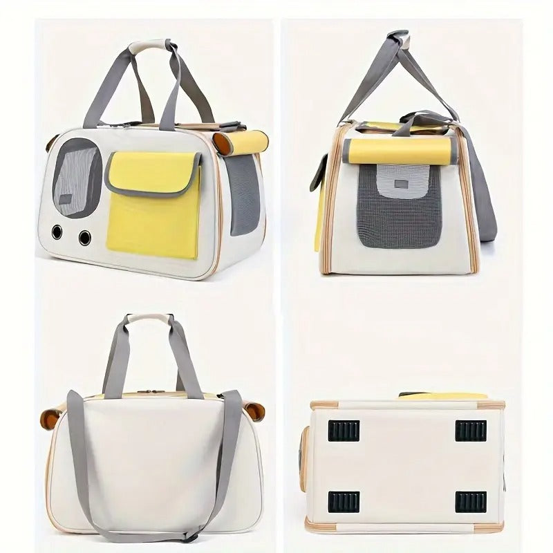 Travel Pet Carrier for Cats And Small Dogs | Durable Pet Accessory Built for Active, Playful, Energetic Pets
