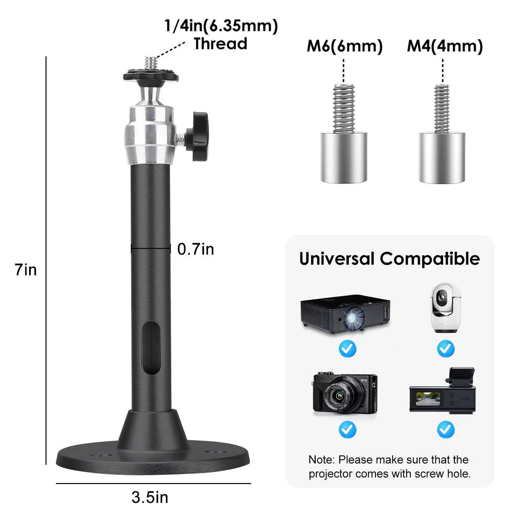 Universal Projector Ceiling Mount Kit | Intelligent Design Meets Reliable, Long-Lasting Everyday Performance
