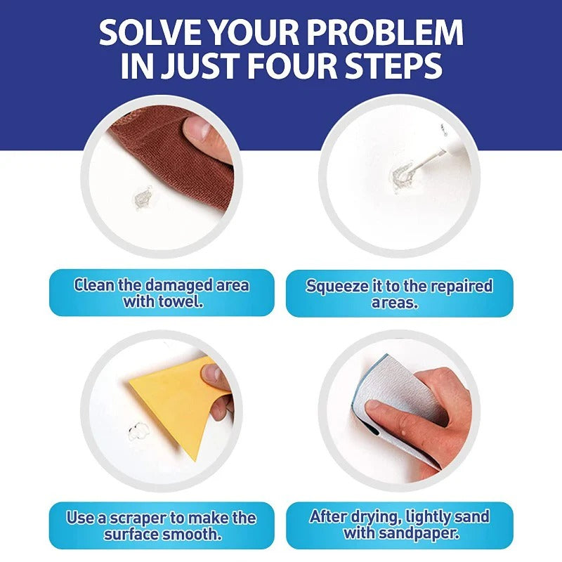 Patch Kit Drywall Wall Mending Agent Repair Cream | The Smart Choice for Quality, Reliability & Long-Lasting Performance