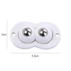 Self-adhesive Casters, Set Of 4 | Effortlessly Functional Home Essential for Clean, Organised Living
