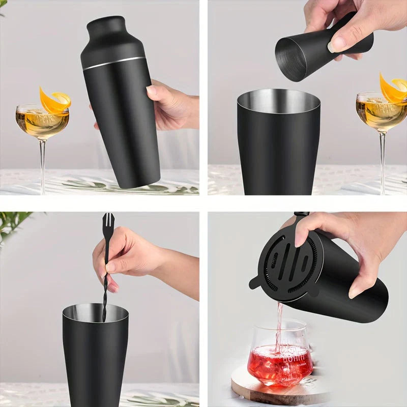 Premium Stainless Steel Cocktail Set | Practical, Beautiful & Built to Last — The Smart Choice for Any Home
