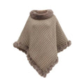 Faux Fur Shawl Cloak for Women | Luxury Wrap Cape for Winter & Evening Wear