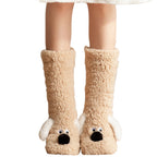 Cute Dog Fuzzy Socks Winter Leg Warmer | Trusted by Pet Owners — Safe, Easy to Use & Built to Last