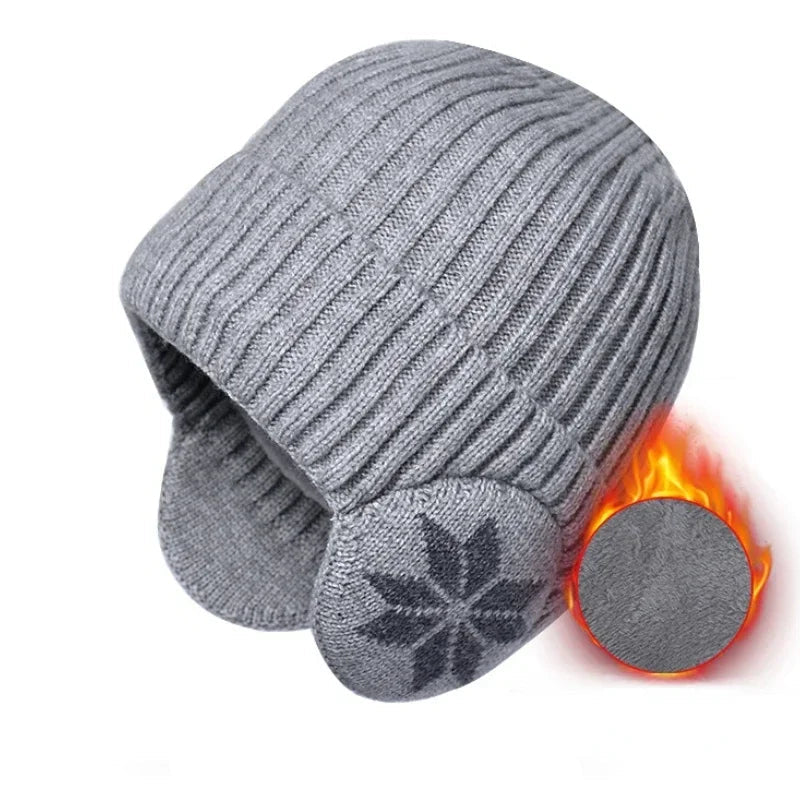 Unisex Winter Knit Beanie with Ear Protection | Elevate Every Outfit with This Must-Have Fashion & Lifestyle Accessory