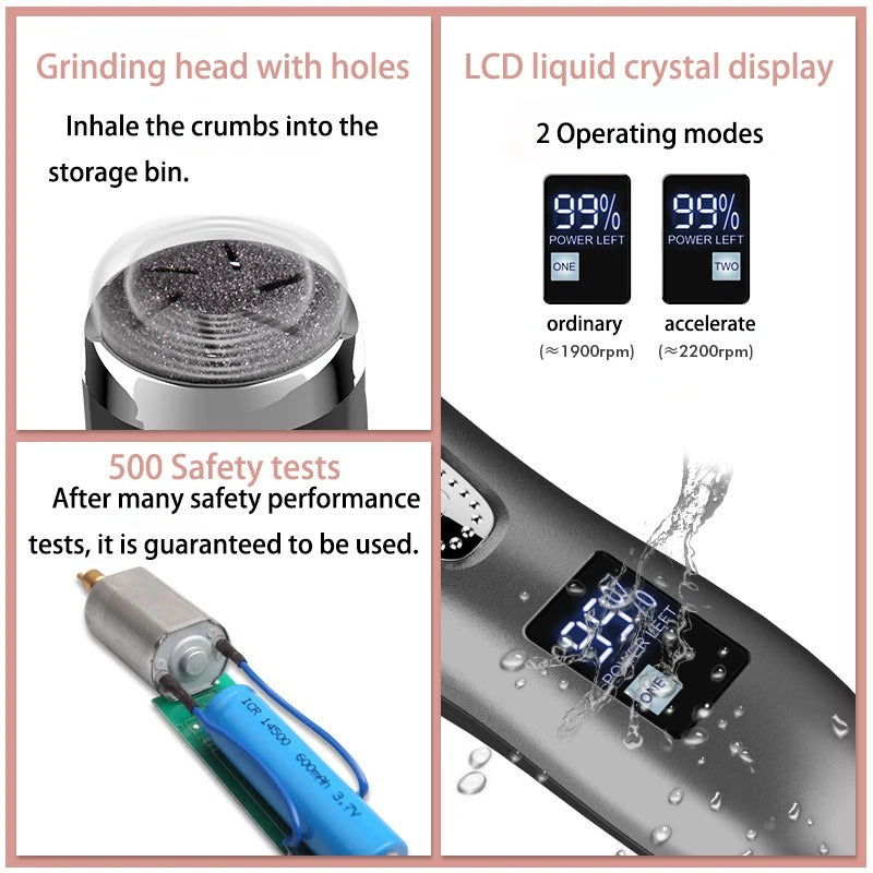 Professional Electric Foot Hard Skin Remover — Get Rid of Calluses & Rough Skin Easily | Practical, Durable & Designed to Make Everyday Life Easier