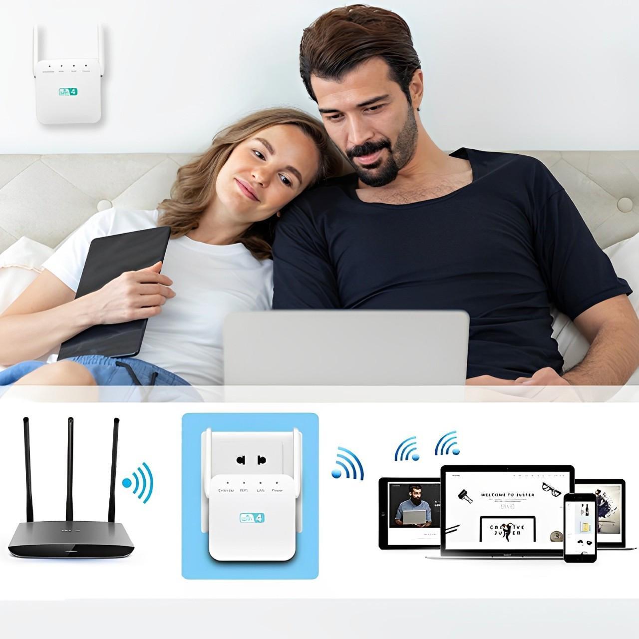 Powerful Long-Range WiFi Repeater | The Smart Choice for Quality, Reliability & Long-Lasting Performance