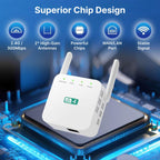 Powerful Long-Range WiFi Repeater | The Smart Choice for Quality, Reliability & Long-Lasting Performance