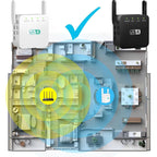 Powerful Long-Range WiFi Repeater | The Smart Choice for Quality, Reliability & Long-Lasting Performance