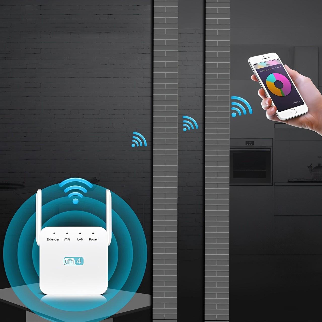 Powerful Long-Range WiFi Repeater | The Smart Choice for Quality, Reliability & Long-Lasting Performance