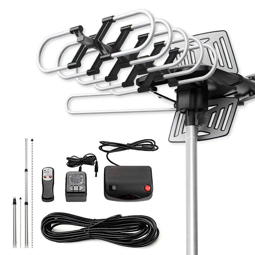 2025 Long Distance Digital Outdoor HD TV Antenna with Full 360 Directional Motor Free HD Channels | The Smart Choice for Quality, Reliability & Long-Lasting Performance