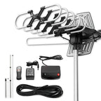 2025 Long Distance Digital Outdoor HD TV Antenna with Full 360 Directional Motor Free HD Channels | The Smart Choice for Quality, Reliability & Long-Lasting Performance