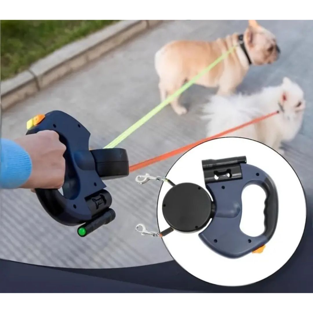 Anti-Tangle Double Dog Leash | Trusted by Pet Owners — Safe, Easy to Use & Built to Last