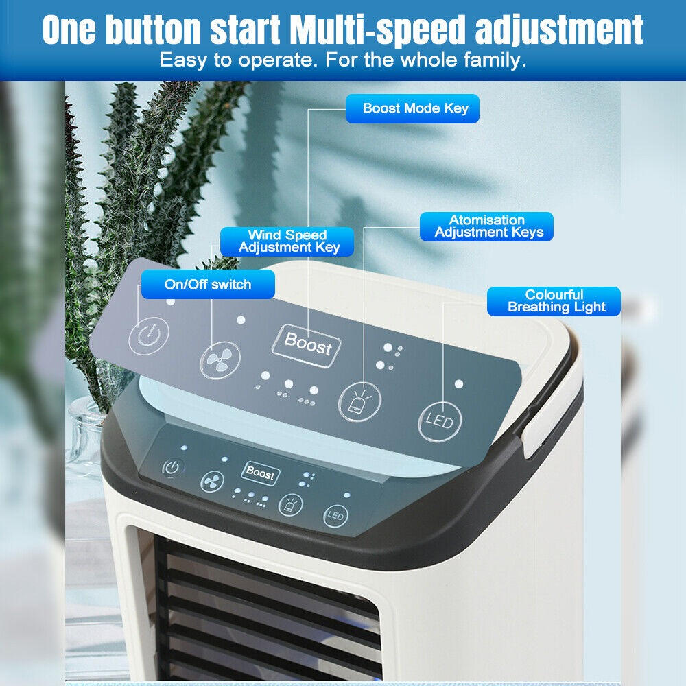 Portable Mini Air Conditioner | Salon-Quality Haircare for Stronger, Shinier, Healthier Hair