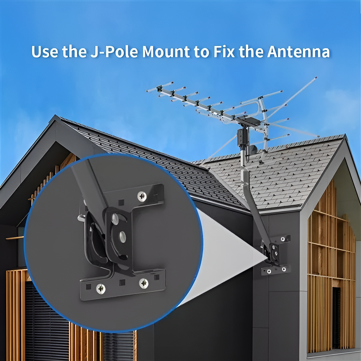 Extra Range 2025 Digital Outdoor HD TV Antenna with Full 360 Directional Motor Free HD Channels | Premium Quality, Thoughtful Design — Built for Real Everyday Life