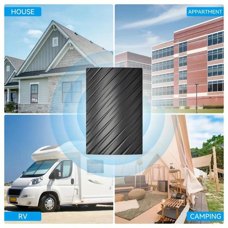 Long Distance 2025 Indoor Outdoor Antenna Box Edition HDTV Amplified 460 Mile Range | Outstanding Quality & Great Value — A Genuine Everyday Essential