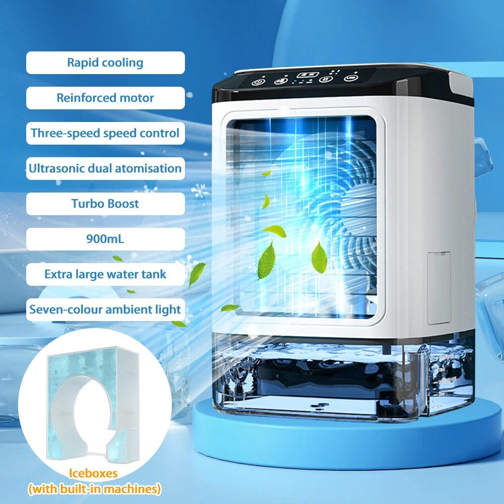 Portable Mini Air Conditioner | Salon-Quality Haircare for Stronger, Shinier, Healthier Hair