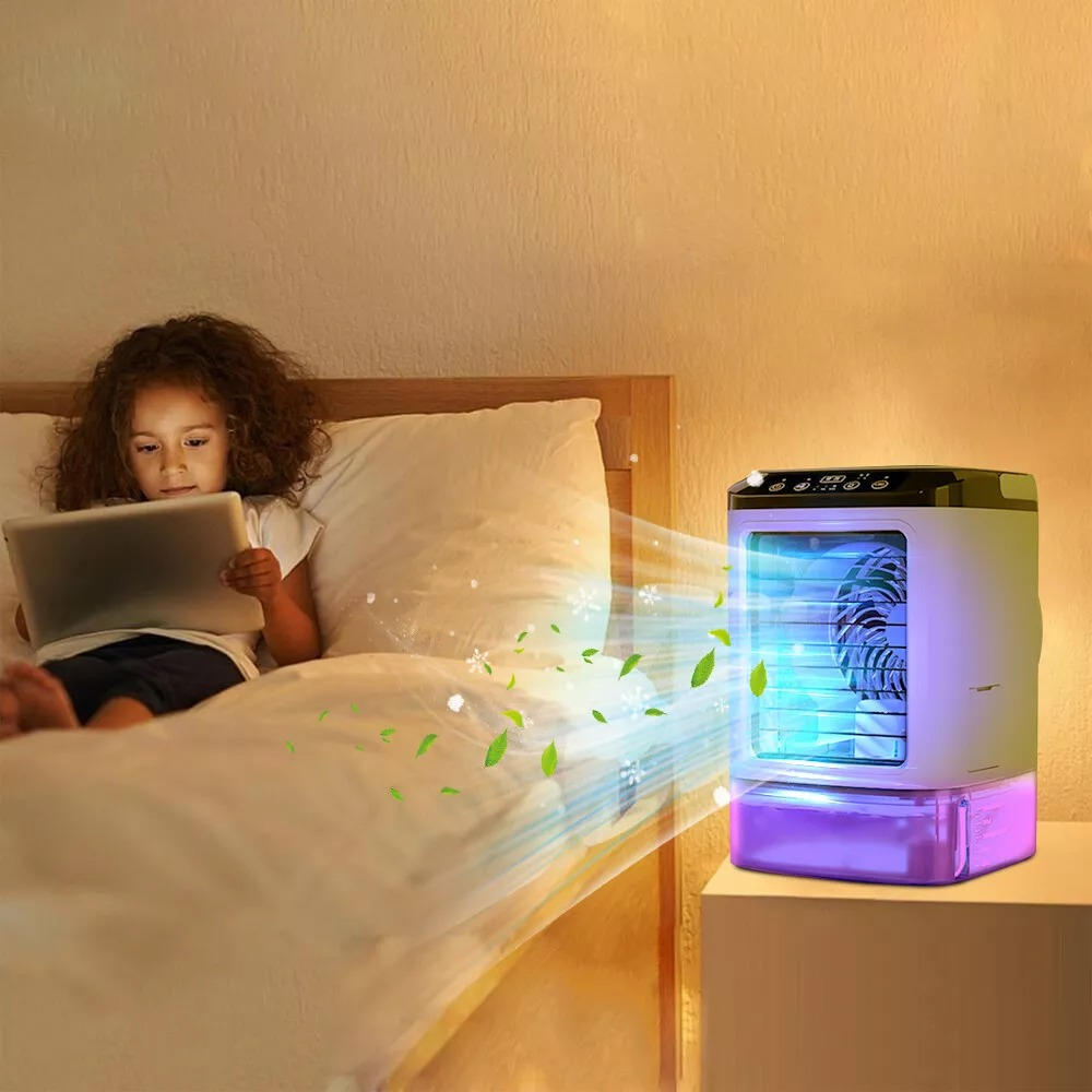 Portable Mini Air Conditioner | Salon-Quality Haircare for Stronger, Shinier, Healthier Hair
