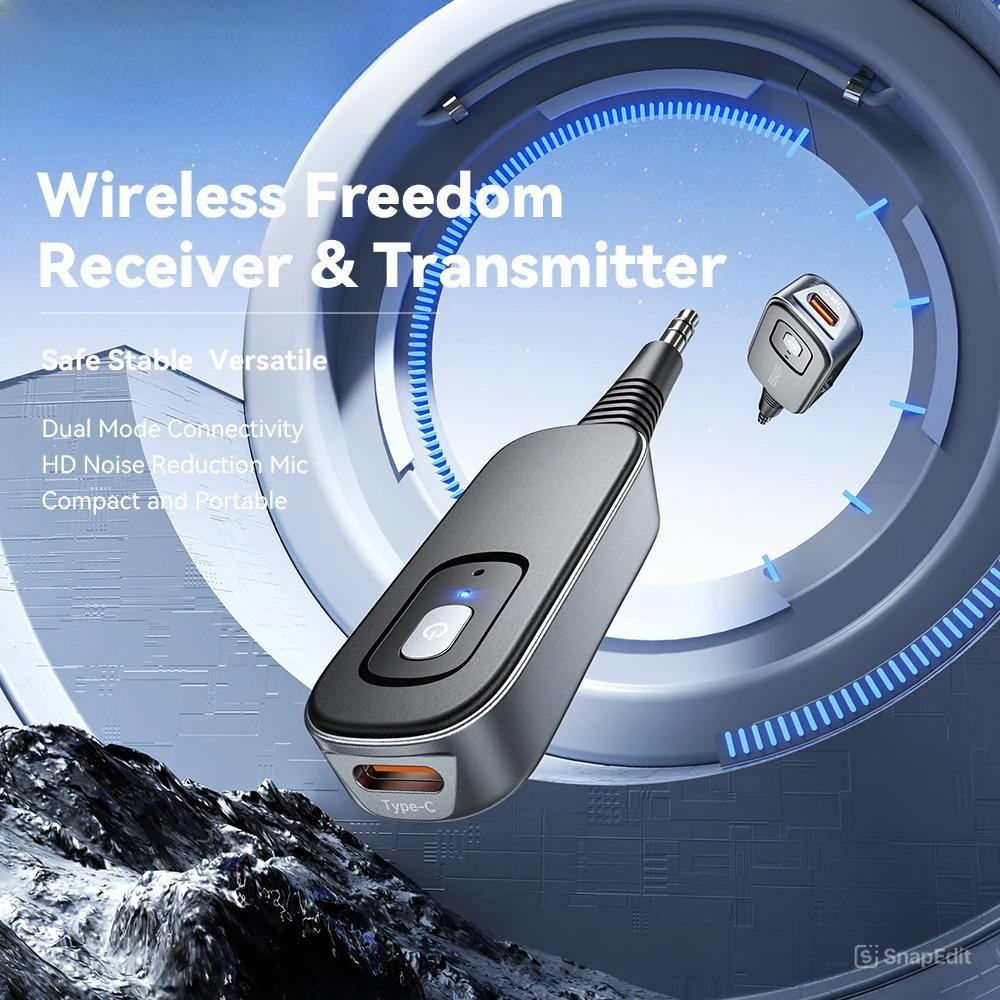 Bluetooth Wireless Adapter | Cleverly Designed for Everyday Use — You'll Wonder How You Managed Without It