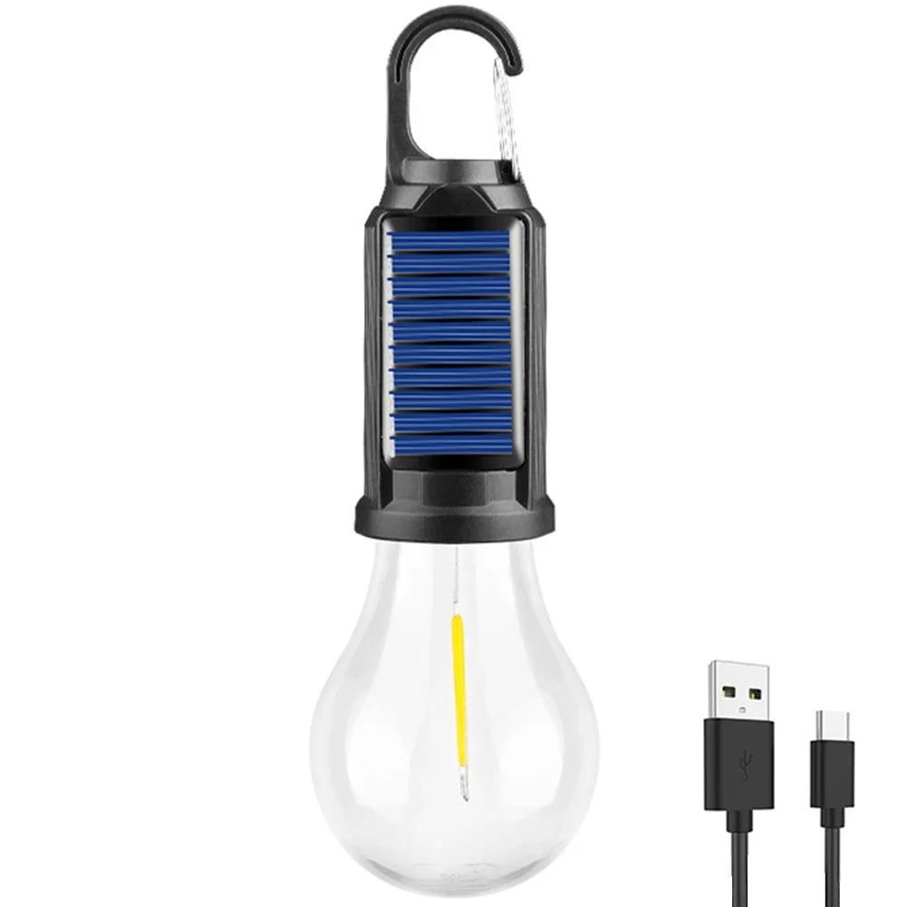 Solar Rechargeable Hooked Camping Light | Adventure-Ready Gear That Goes the Distance, Whatever the Conditions