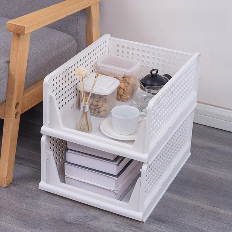 Stackable Plastic Drawer Closet Organiser | Modular Storage Drawers for Bedroom, Kitchen & Bathroom