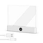 LED Night Vision Flat Panel Reading Light | Clip-On Book Light for Bed, Desk & Reading