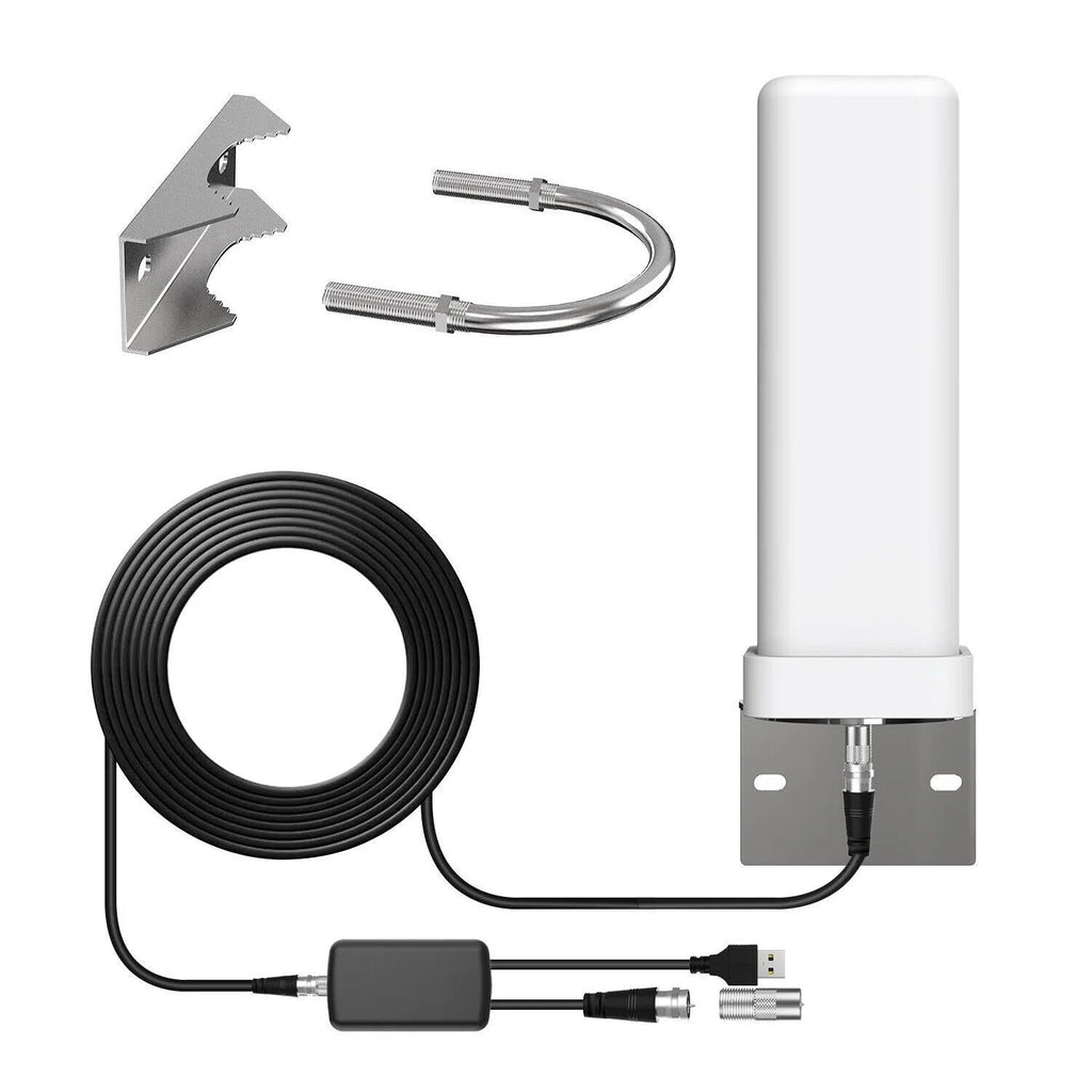 Extra Range 360° Premium Antenna 2025 HDTV Outdoor Antenna Amplified 460 Mile Range | Practical, Durable & Designed to Make Everyday Life Easier