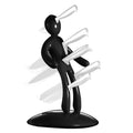Creative Humanoid Kitchen Knife Holder Set | Sculptural Knife Block for Worktop Storage & Style